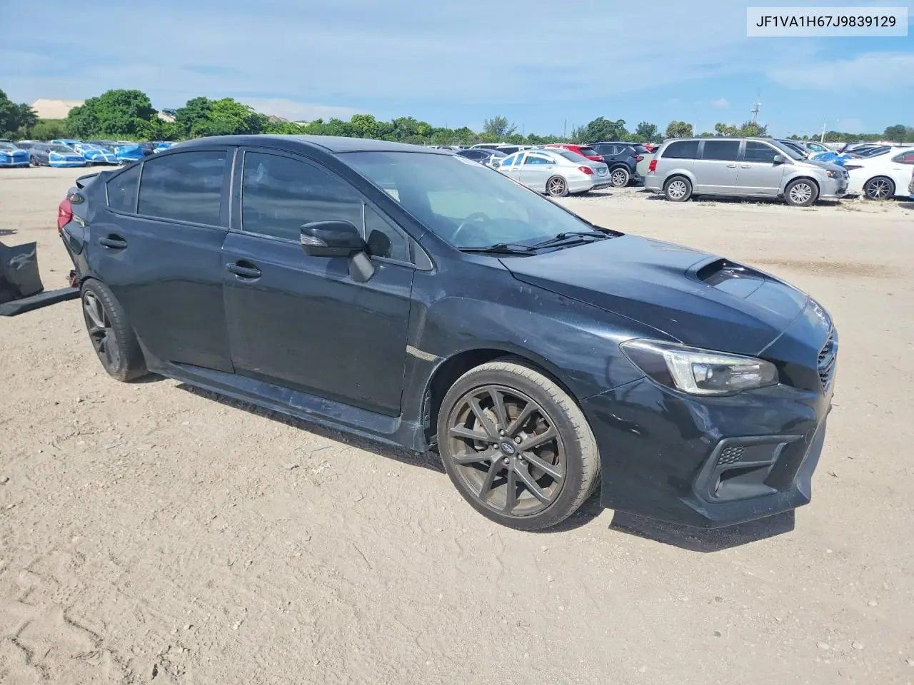 2018 Subaru Wrx Limited VIN: JF1VA1H67J9839129 Lot: 59723376