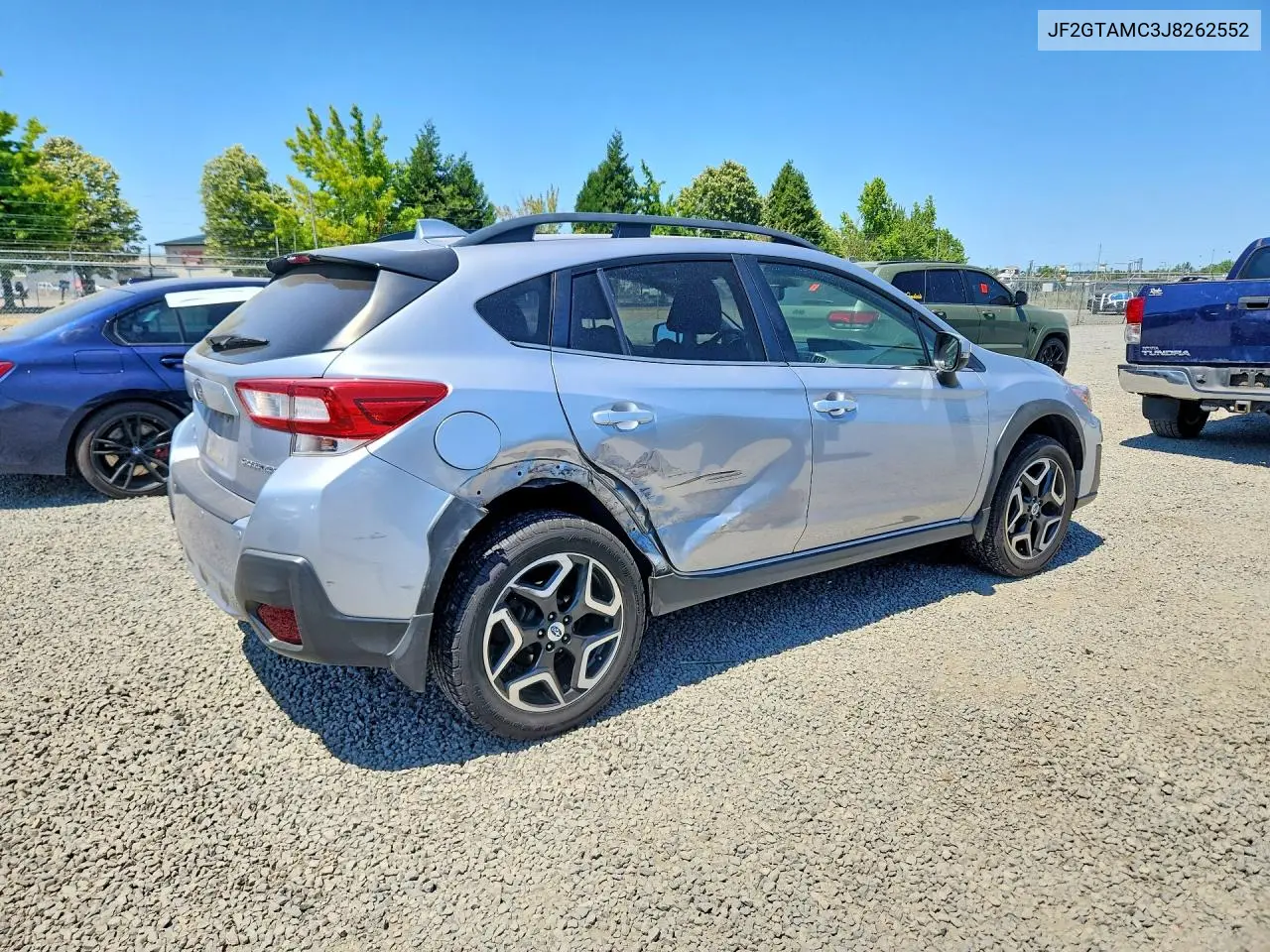 2018 Subaru Crosstrek Limited VIN: JF2GTAMC3J8262552 Lot: 60468066
