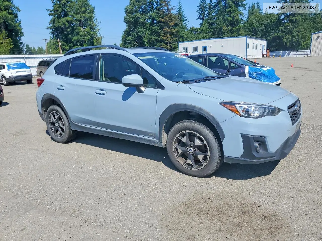 2018 Subaru Crosstrek Premium VIN: JF2GTACC8JH223487 Lot: 60749616
