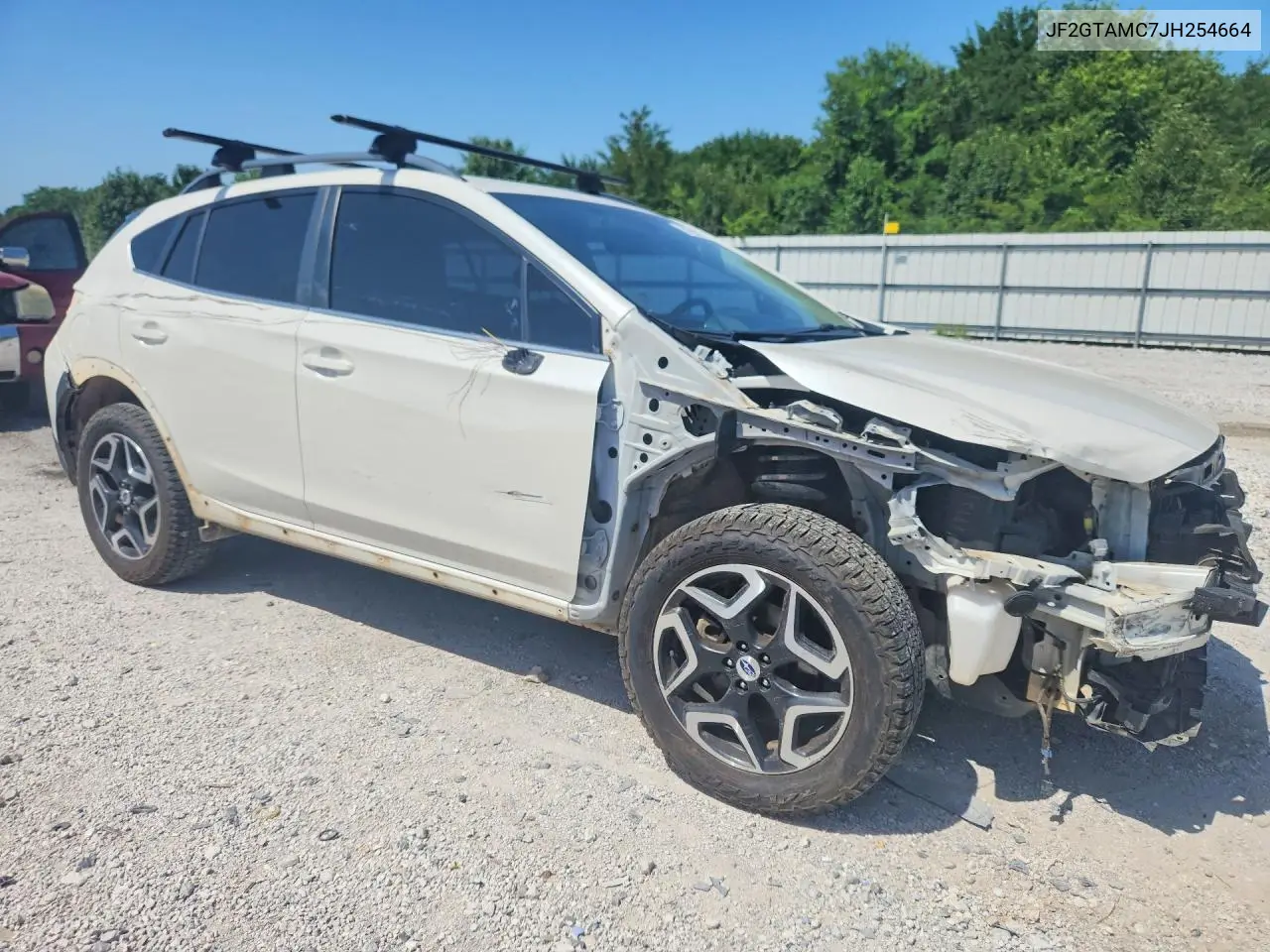 2018 Subaru Crosstrek Limited VIN: JF2GTAMC7JH254664 Lot: 61385476