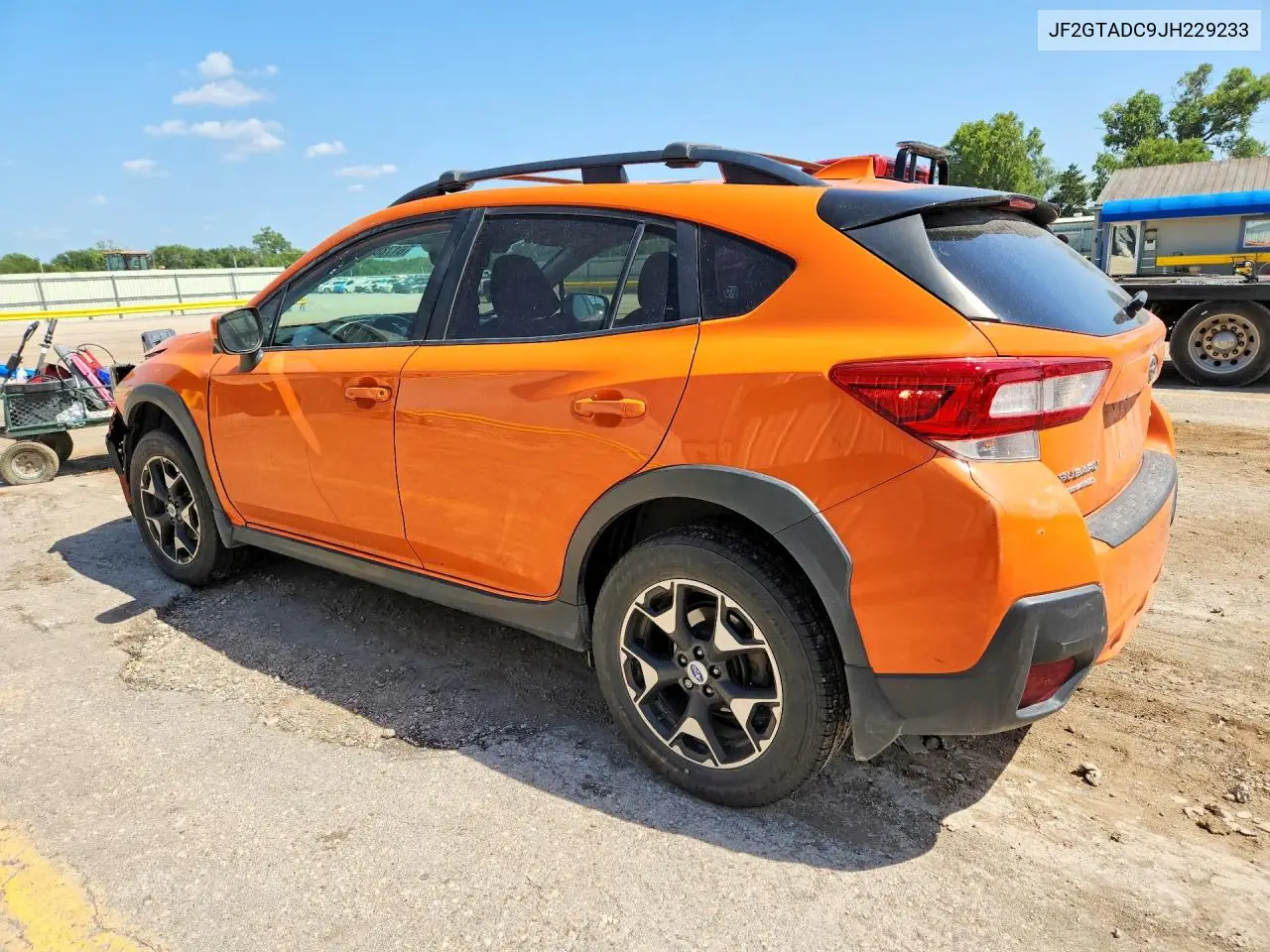 2018 Subaru Crosstrek Premium VIN: JF2GTADC9JH229233 Lot: 61788646