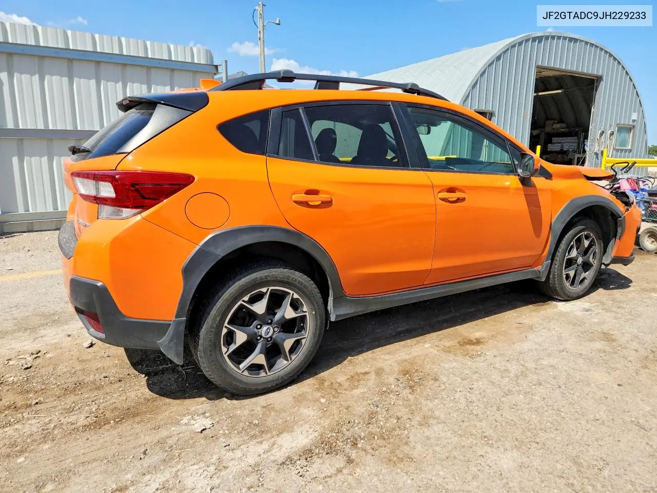 2018 Subaru Crosstrek Premium VIN: JF2GTADC9JH229233 Lot: 61788646