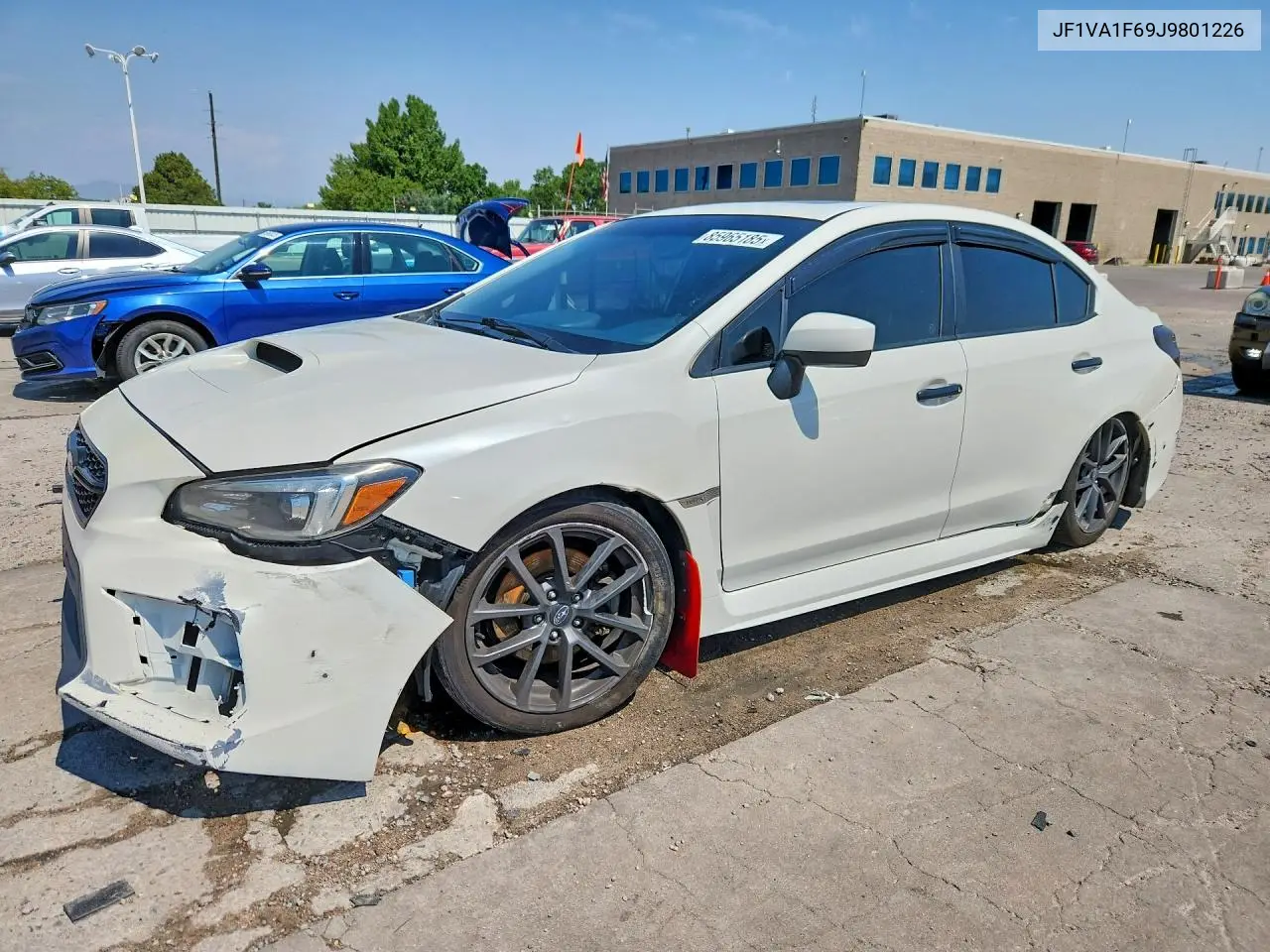 2018 Subaru Wrx Limited VIN: JF1VA1F69J9801226 Lot: 85965185