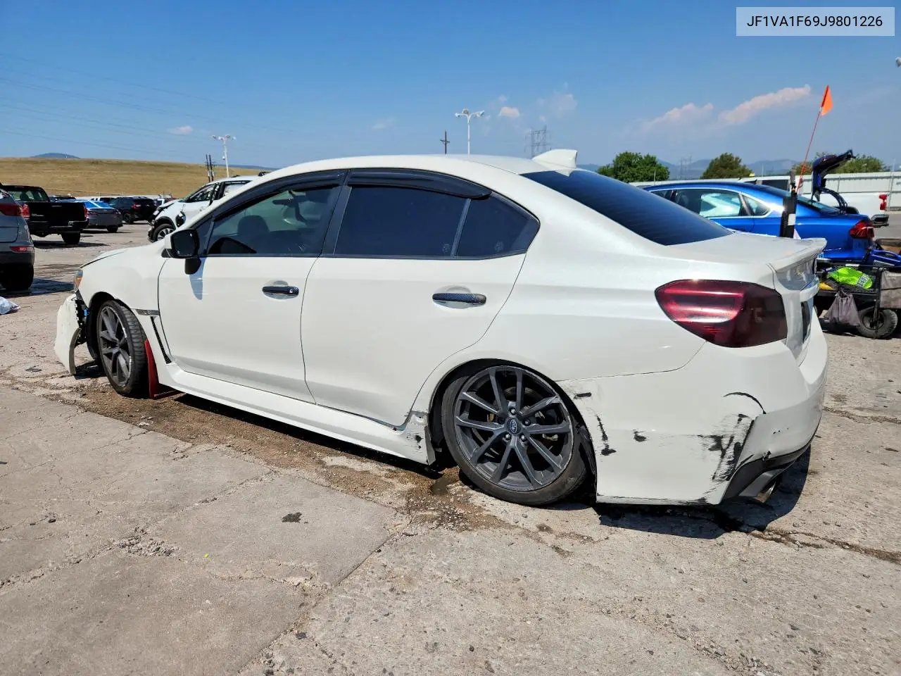 2018 Subaru Wrx Limited VIN: JF1VA1F69J9801226 Lot: 85965185