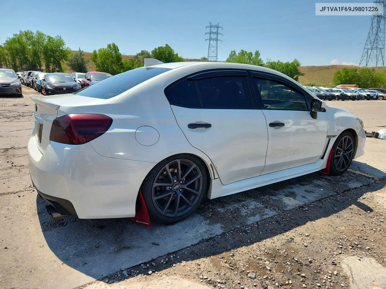 2018 Subaru Wrx Limited VIN: JF1VA1F69J9801226 Lot: 85965185