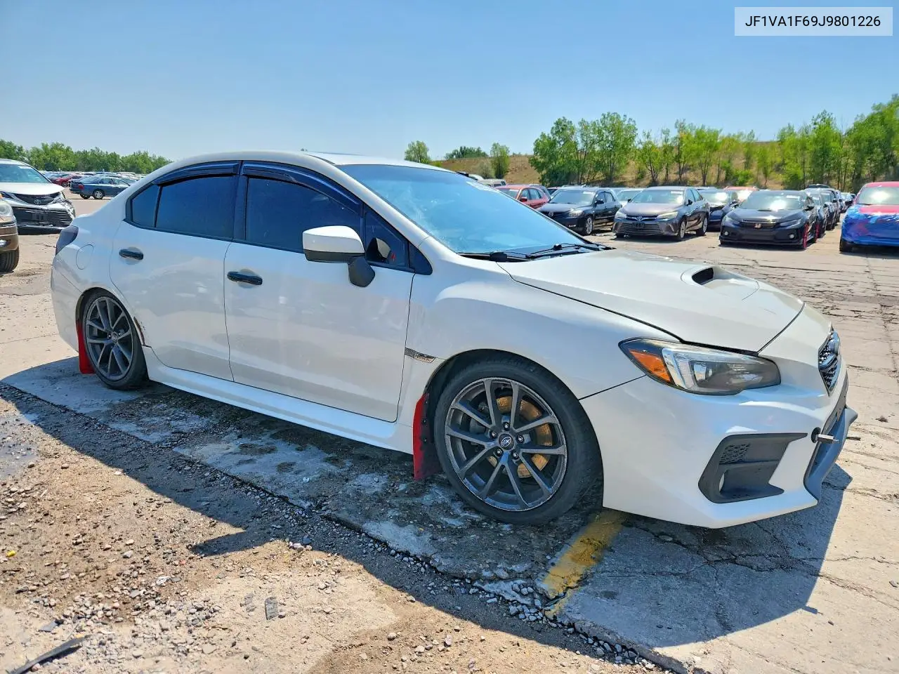 2018 Subaru Wrx Limited VIN: JF1VA1F69J9801226 Lot: 85965185