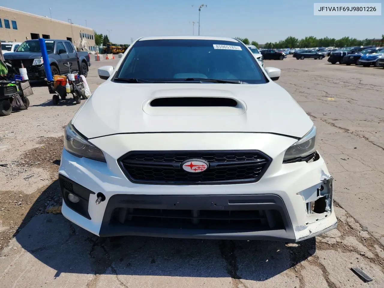 2018 Subaru Wrx Limited VIN: JF1VA1F69J9801226 Lot: 85965185