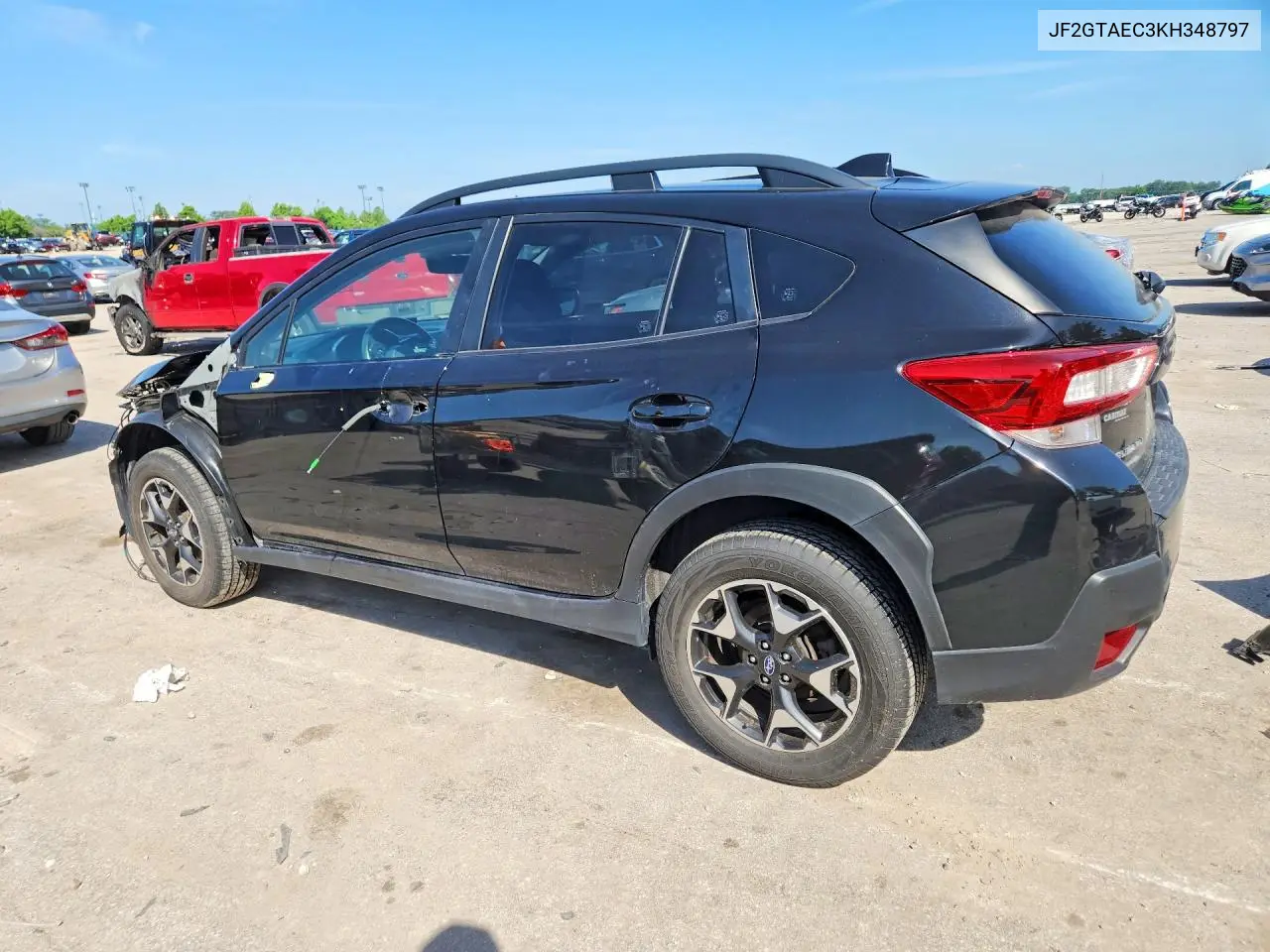 2019 Subaru Crosstrek Premium VIN: JF2GTAEC3KH348797 Lot: 55764646