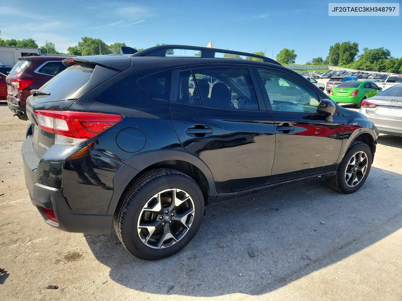 2019 Subaru Crosstrek Premium VIN: JF2GTAEC3KH348797 Lot: 55764646
