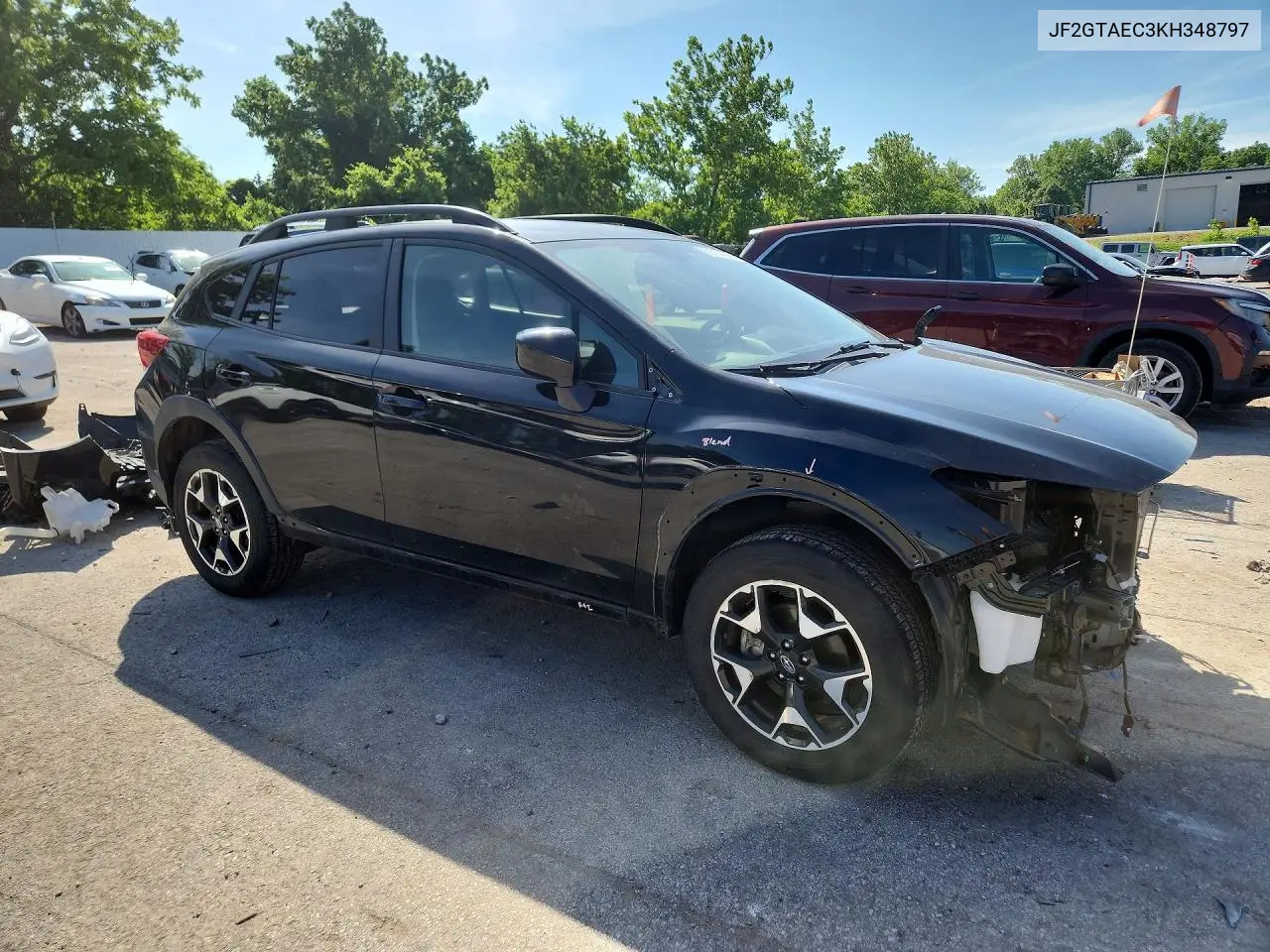 2019 Subaru Crosstrek Premium VIN: JF2GTAEC3KH348797 Lot: 55764646