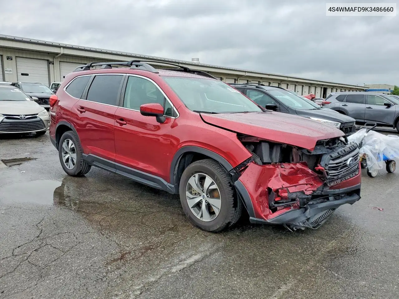 2019 Subaru Ascent Premium VIN: 4S4WMAFD9K3486660 Lot: 56075596