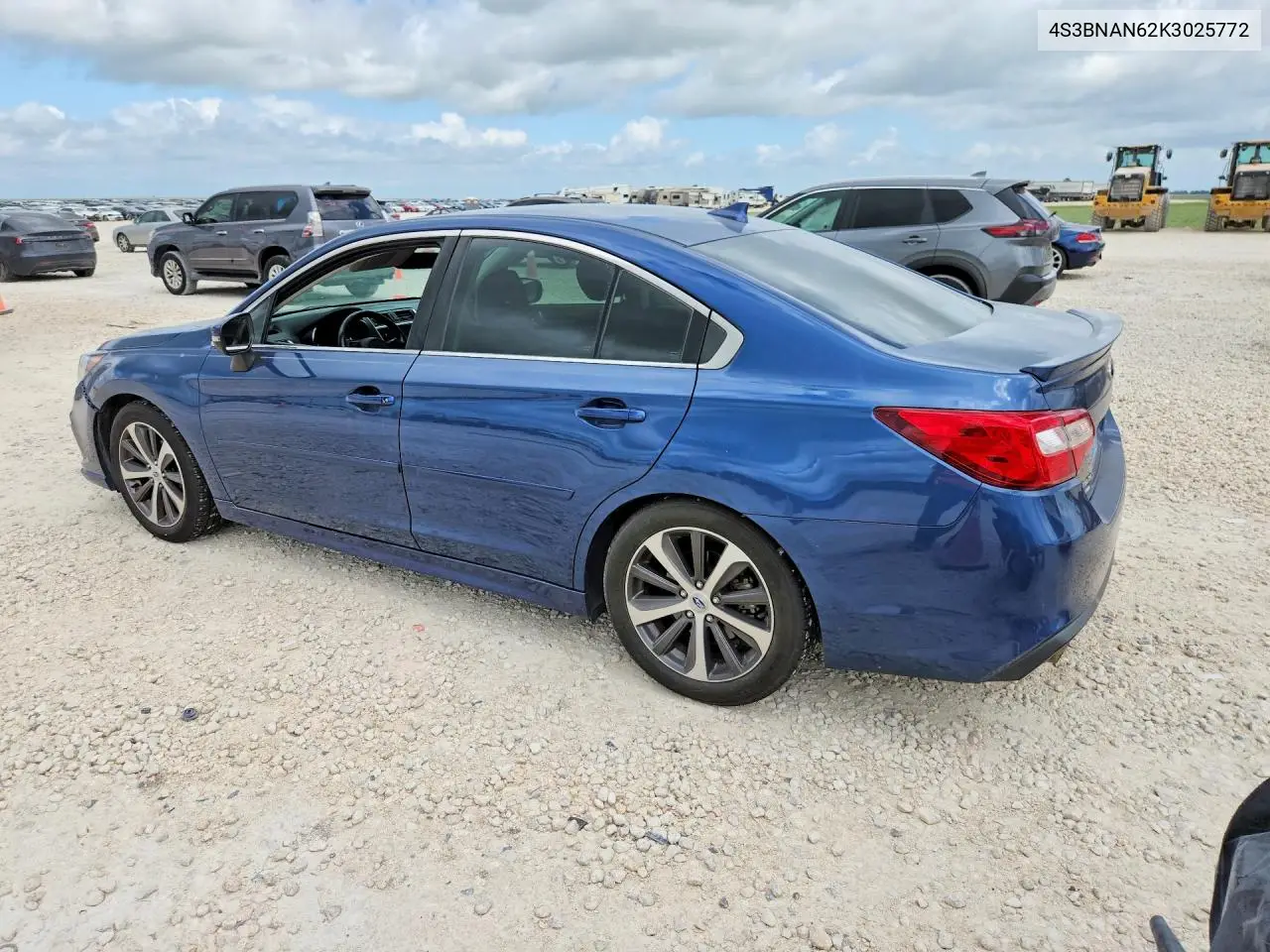 2019 Subaru Legacy 2.5I Limited VIN: 4S3BNAN62K3025772 Lot: 57055506