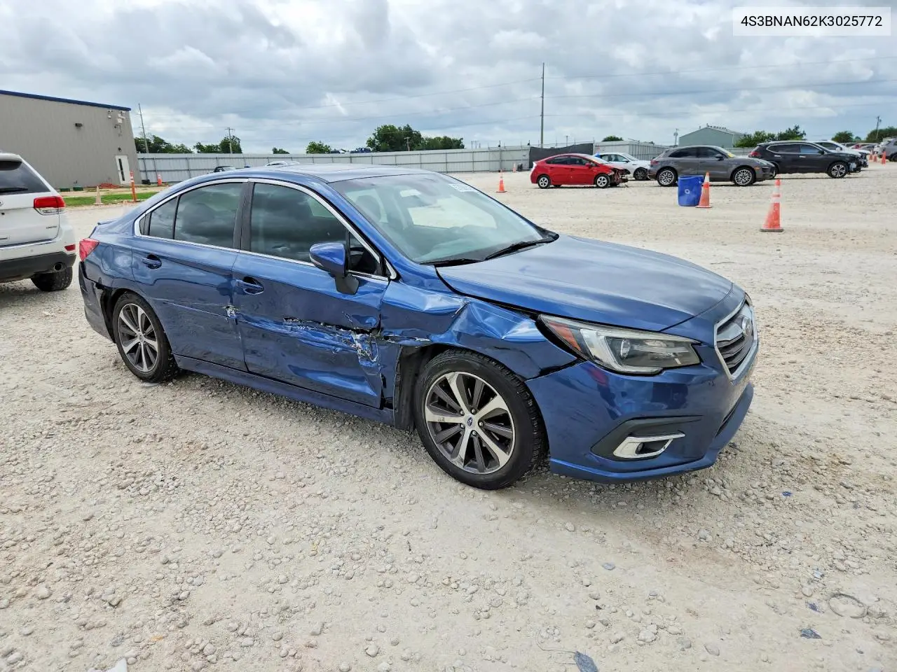 2019 Subaru Legacy 2.5I Limited VIN: 4S3BNAN62K3025772 Lot: 57055506