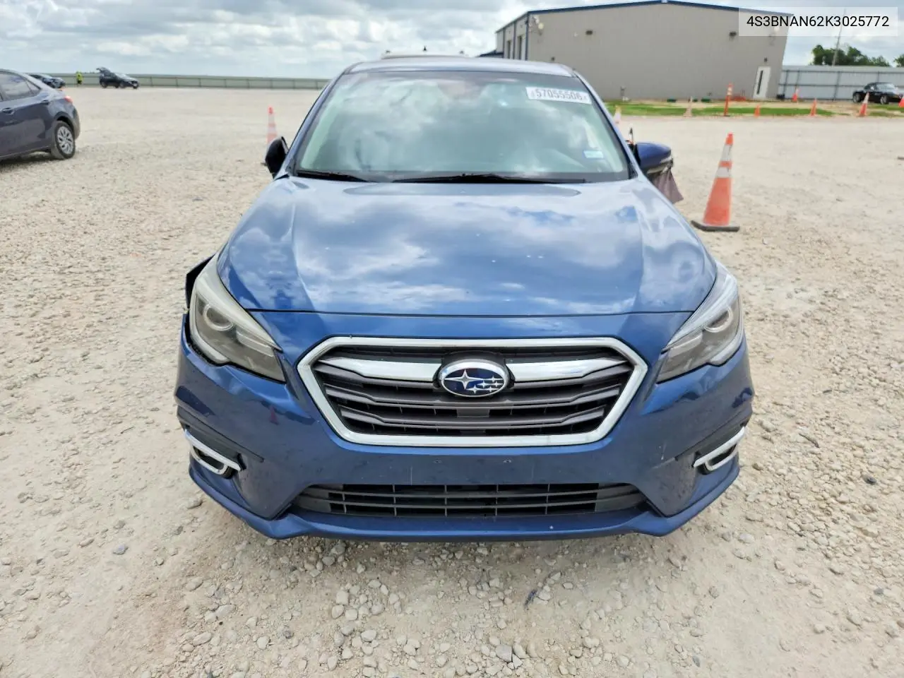 2019 Subaru Legacy 2.5I Limited VIN: 4S3BNAN62K3025772 Lot: 57055506