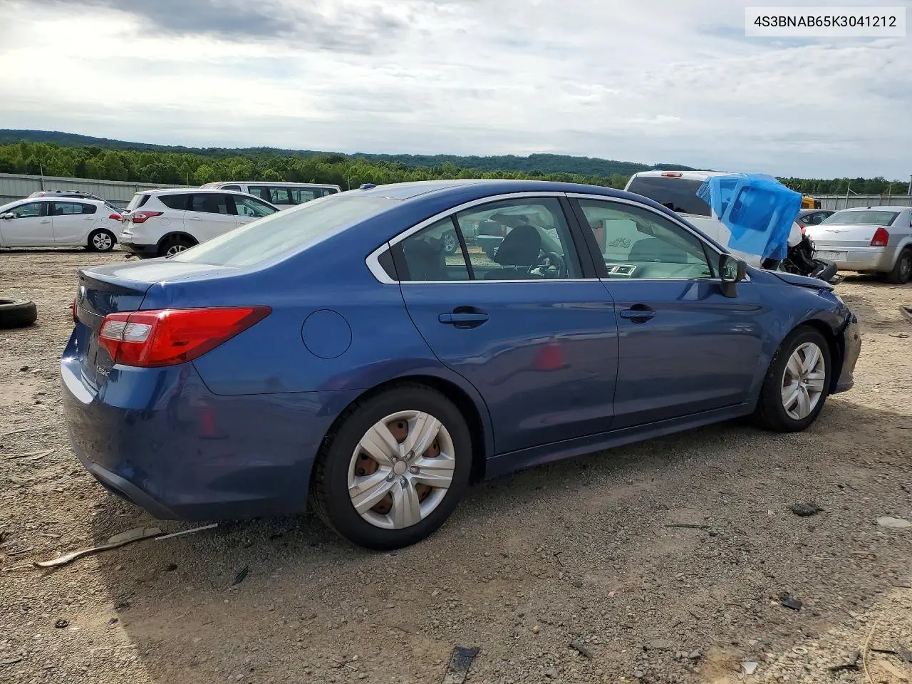 2019 Subaru Legacy 2.5I VIN: 4S3BNAB65K3041212 Lot: 57311806