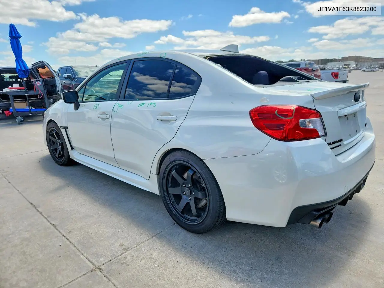 2019 Subaru Wrx Premium VIN: JF1VA1F63K8823200 Lot: 57750666