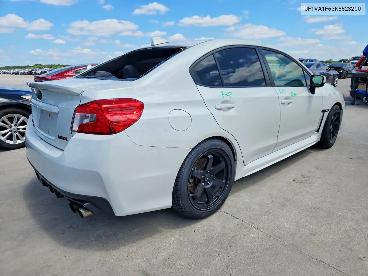 2019 Subaru Wrx Premium VIN: JF1VA1F63K8823200 Lot: 57750666