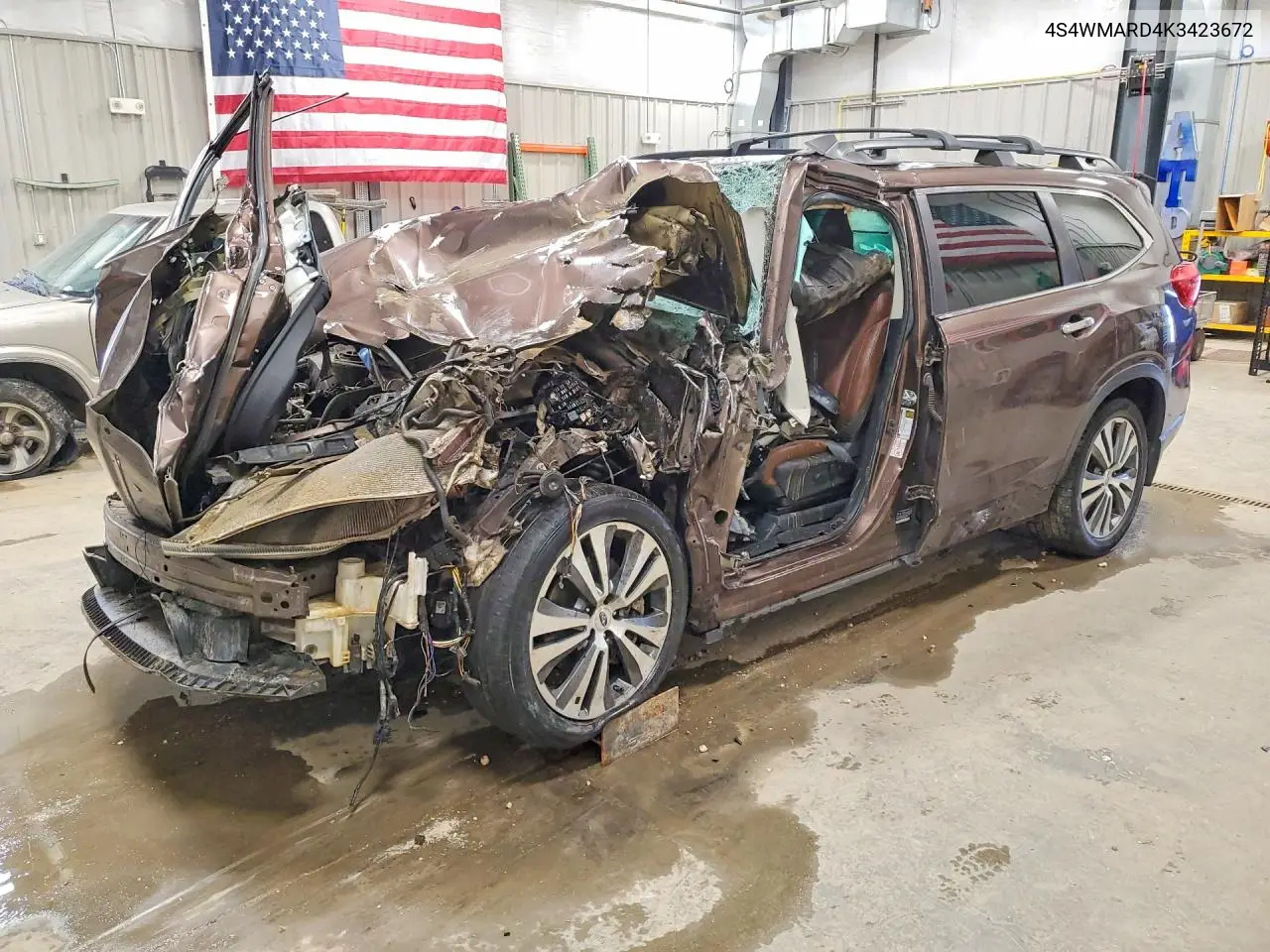 2019 Subaru Ascent Touring VIN: 4S4WMARD4K3423672 Lot: 58083756
