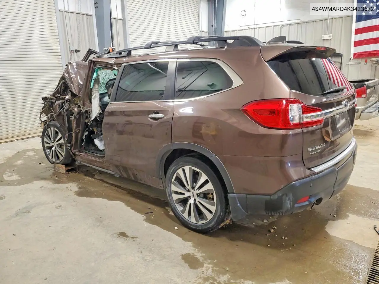 2019 Subaru Ascent Touring VIN: 4S4WMARD4K3423672 Lot: 58083756