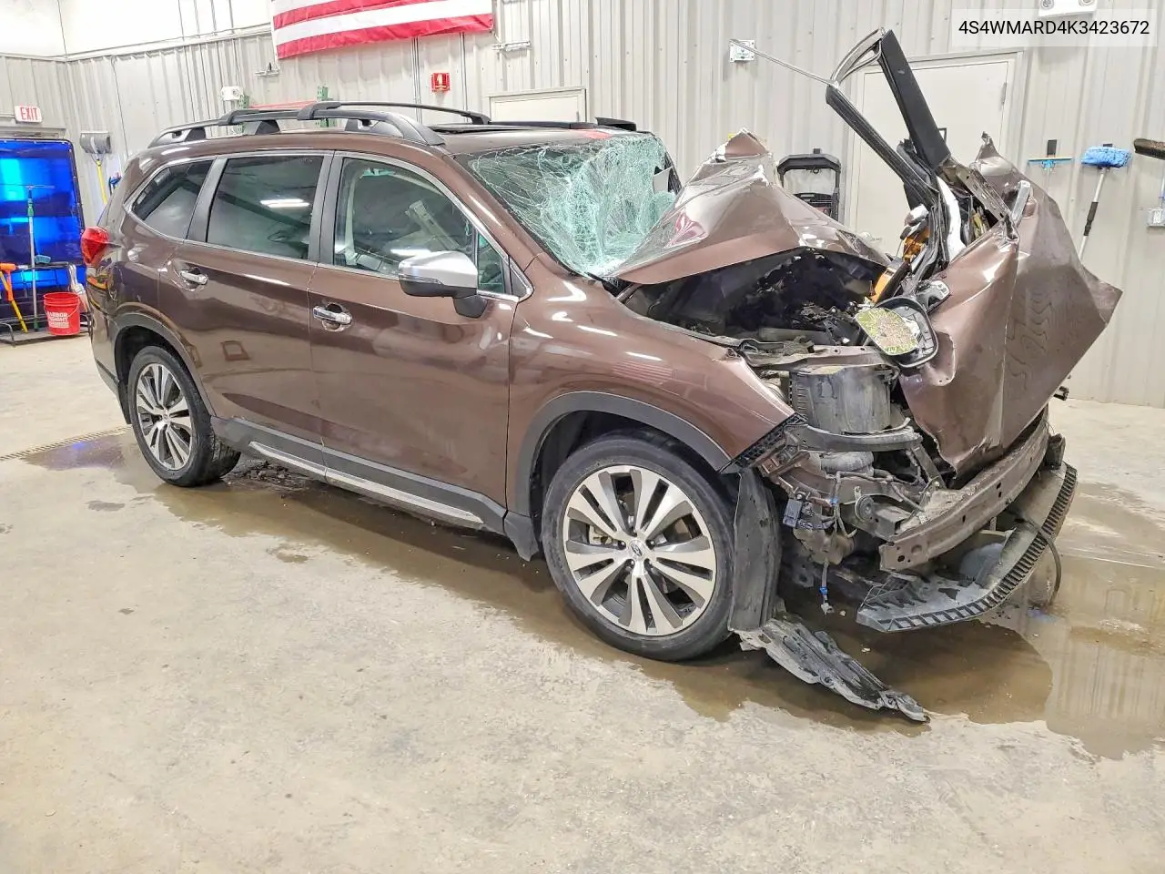 2019 Subaru Ascent Touring VIN: 4S4WMARD4K3423672 Lot: 58083756