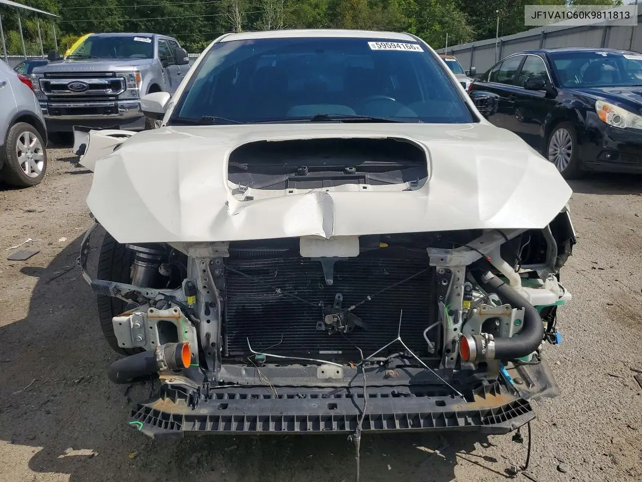 2019 Subaru Wrx Premium VIN: JF1VA1C60K9811813 Lot: 59594166
