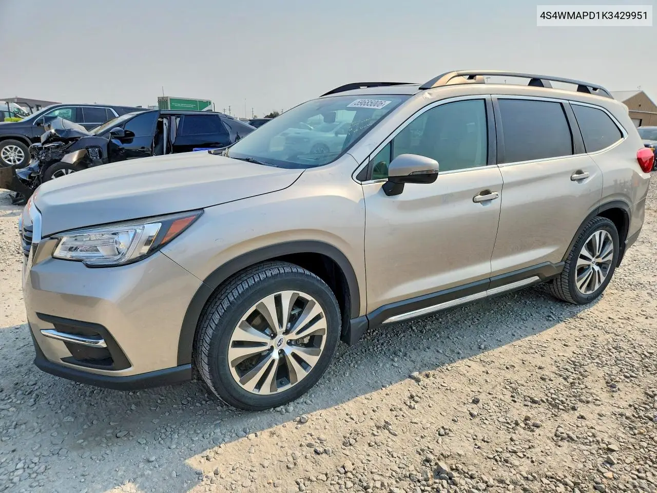 2019 Subaru Ascent Limited VIN: 4S4WMAPD1K3429951 Lot: 59685006