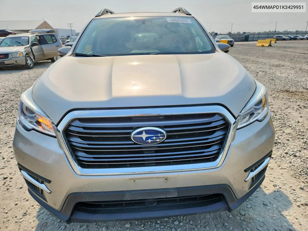 2019 Subaru Ascent Limited VIN: 4S4WMAPD1K3429951 Lot: 59685006