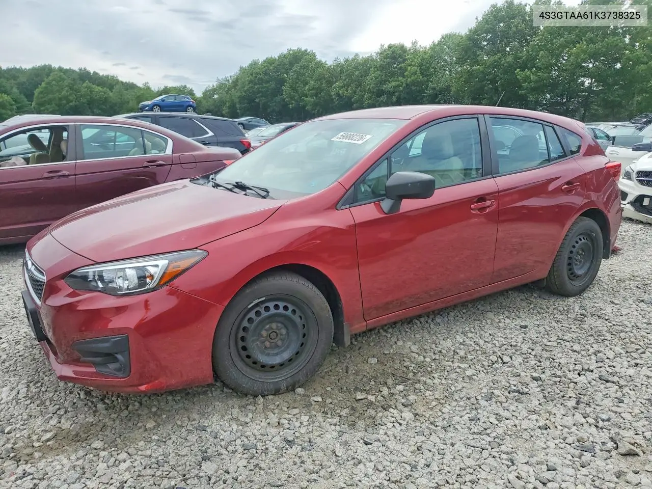 2019 Subaru Impreza VIN: 4S3GTAA61K3738325 Lot: 59888226
