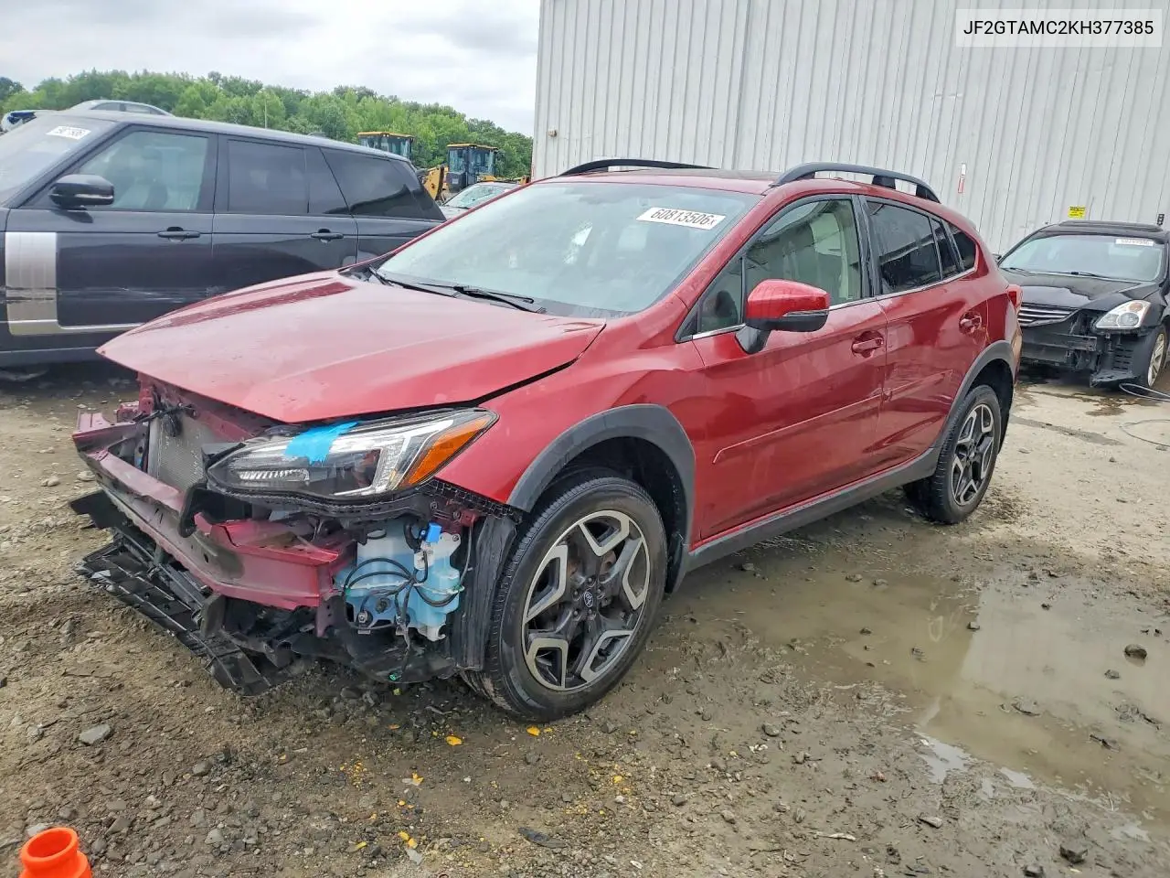 2019 Subaru Crosstrek Limited VIN: JF2GTAMC2KH377385 Lot: 60813506