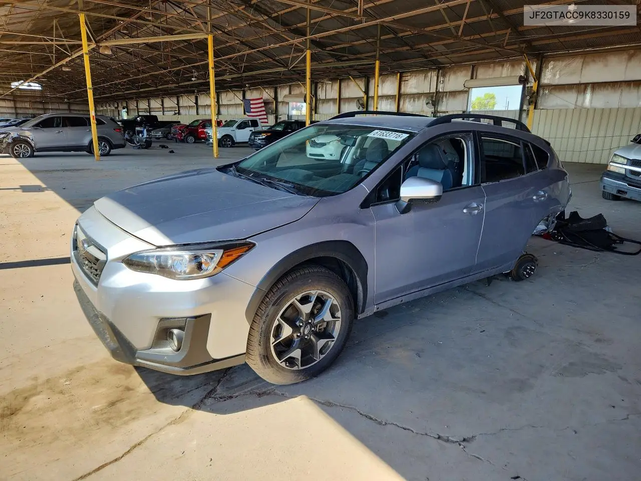 2019 Subaru Crosstrek Premium VIN: JF2GTACC9K8330159 Lot: 61633716