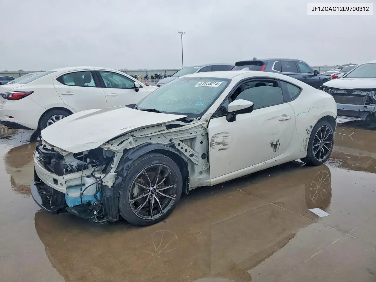 2020 Subaru Brz Limited VIN: JF1ZCAC12L9700312 Lot: 51960246