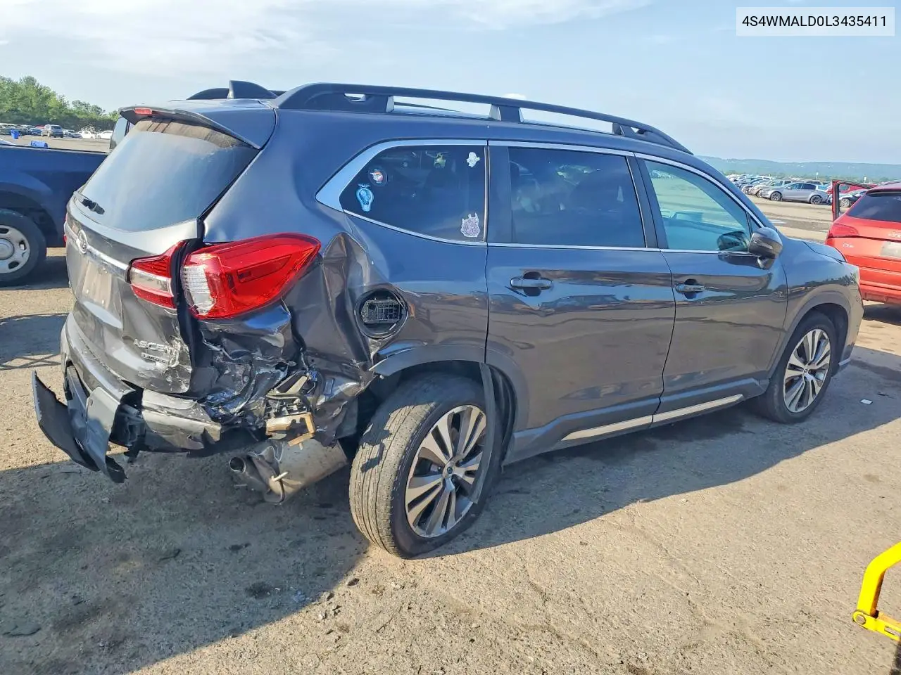 2020 Subaru Ascent Limited VIN: 4S4WMALD0L3435411 Lot: 56630466