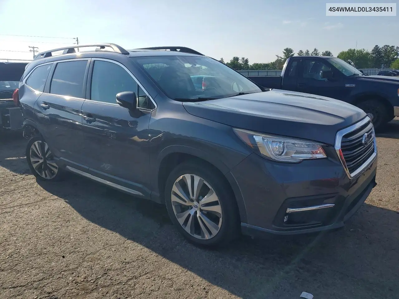 2020 Subaru Ascent Limited VIN: 4S4WMALD0L3435411 Lot: 56630466