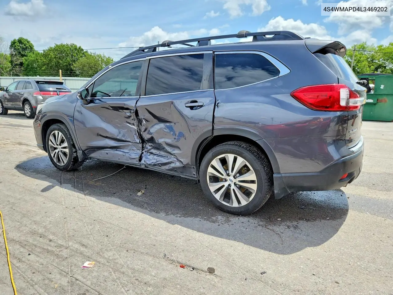 2020 Subaru Ascent Limited VIN: 4S4WMAPD4L3469202 Lot: 56635686