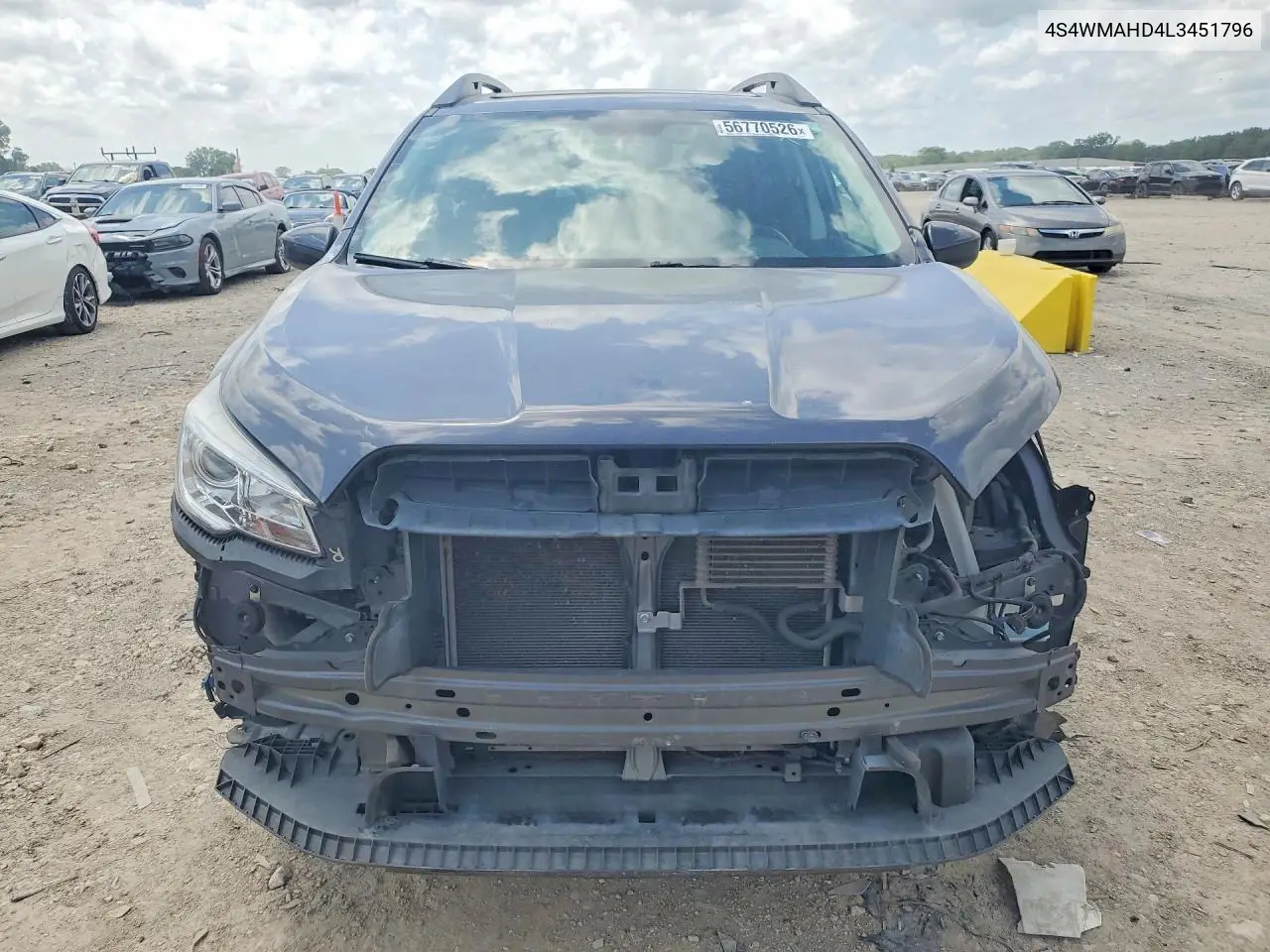 2020 Subaru Ascent Premium VIN: 4S4WMAHD4L3451796 Lot: 56770526