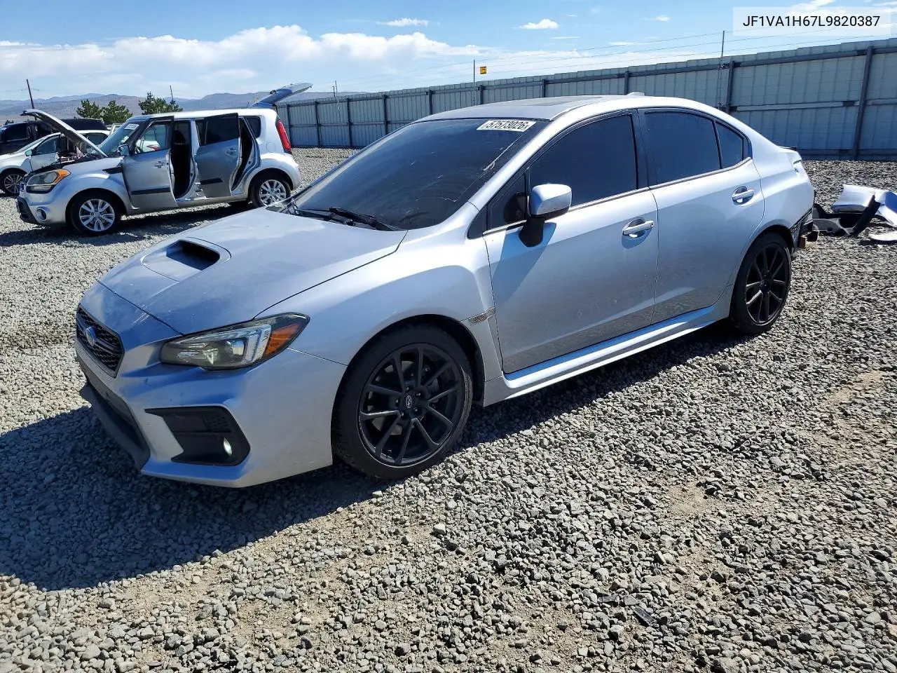 2020 Subaru Wrx Limited VIN: JF1VA1H67L9820387 Lot: 57573026