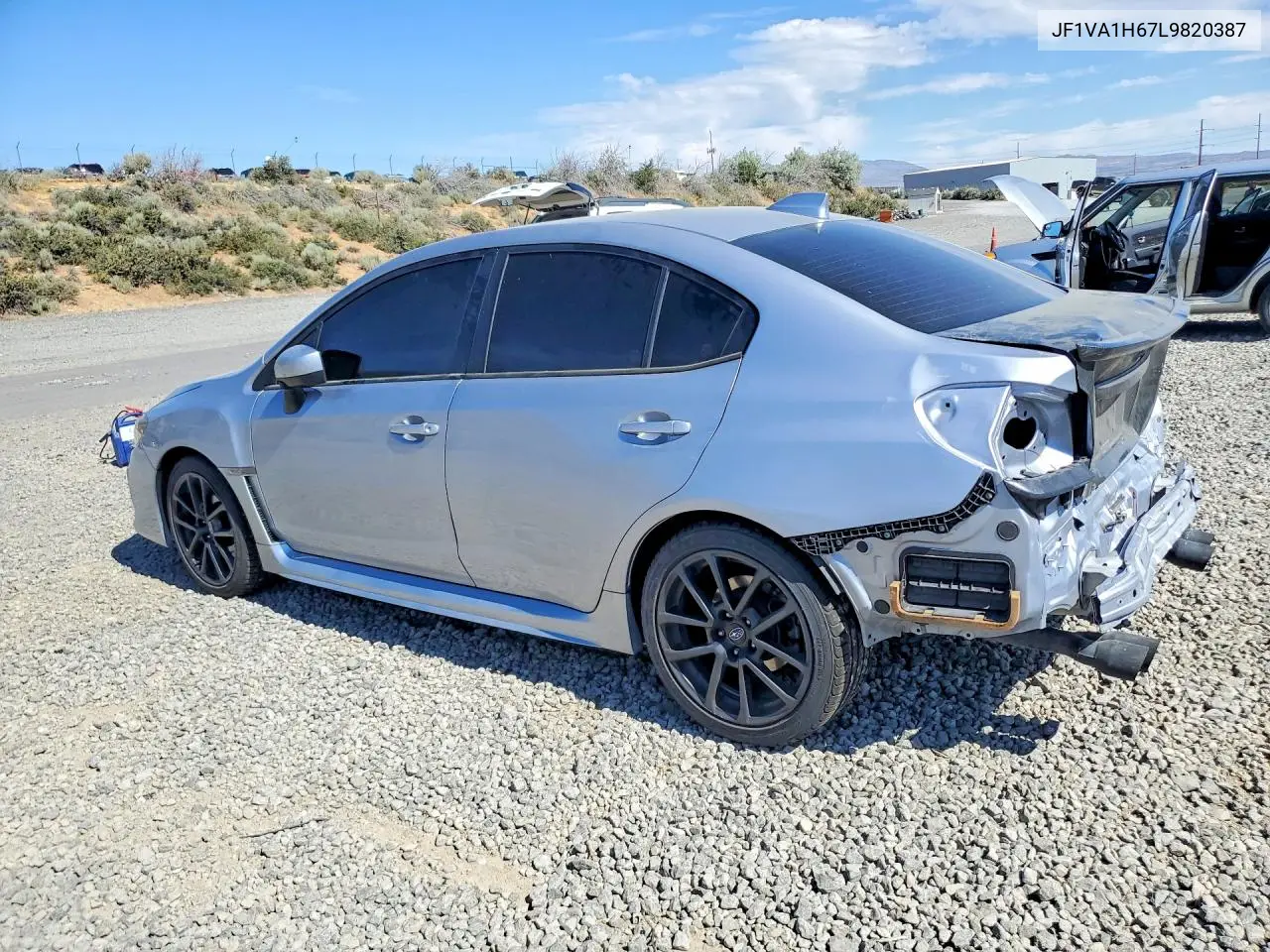2020 Subaru Wrx Limited VIN: JF1VA1H67L9820387 Lot: 57573026