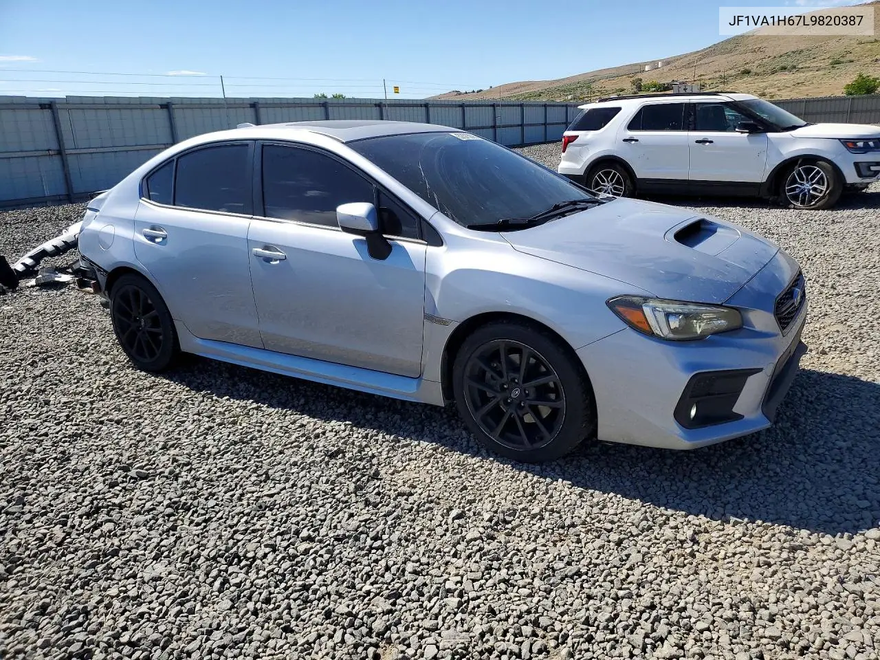 2020 Subaru Wrx Limited VIN: JF1VA1H67L9820387 Lot: 57573026