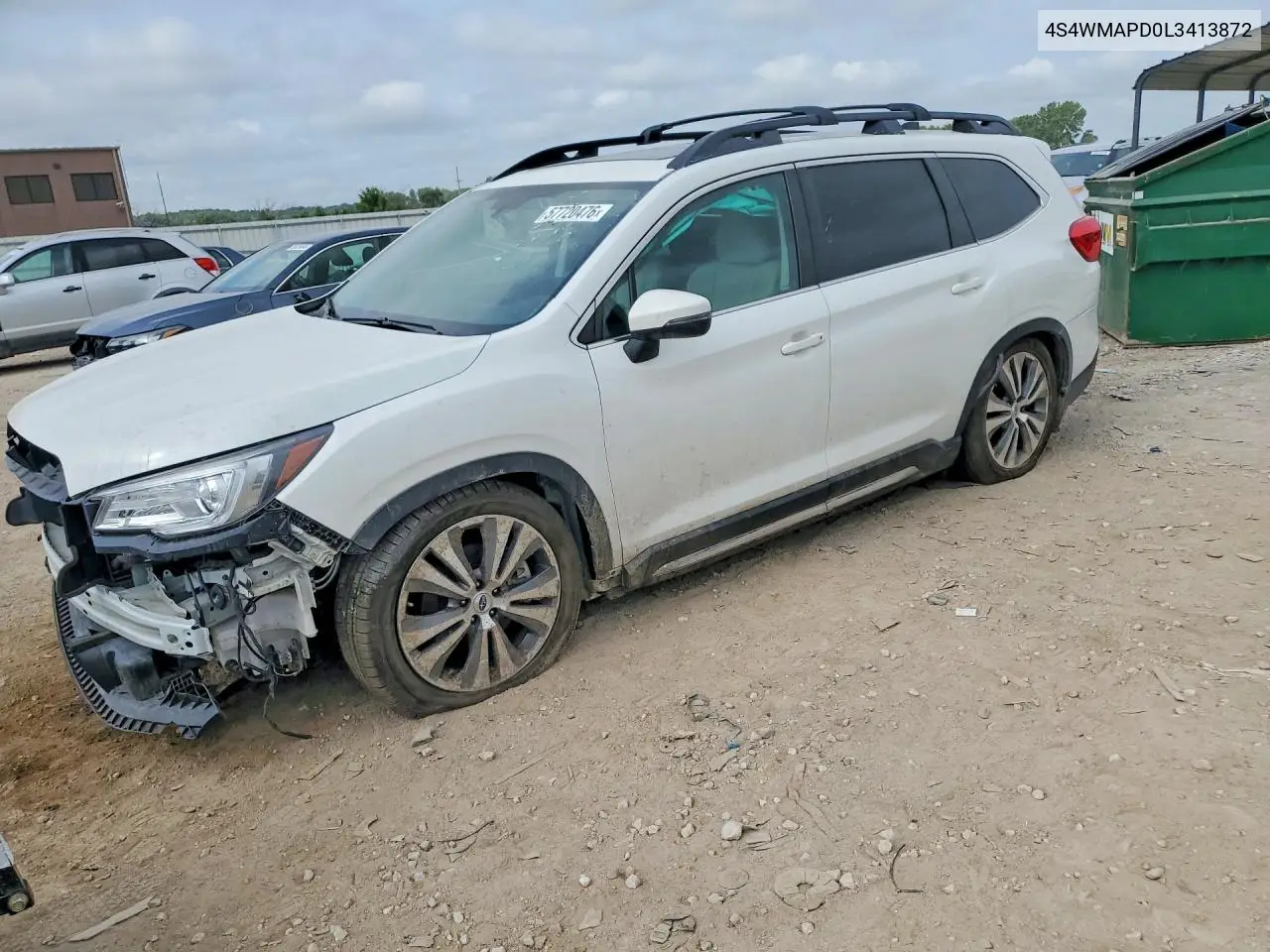 2020 Subaru Ascent Limited VIN: 4S4WMAPD0L3413872 Lot: 57720476