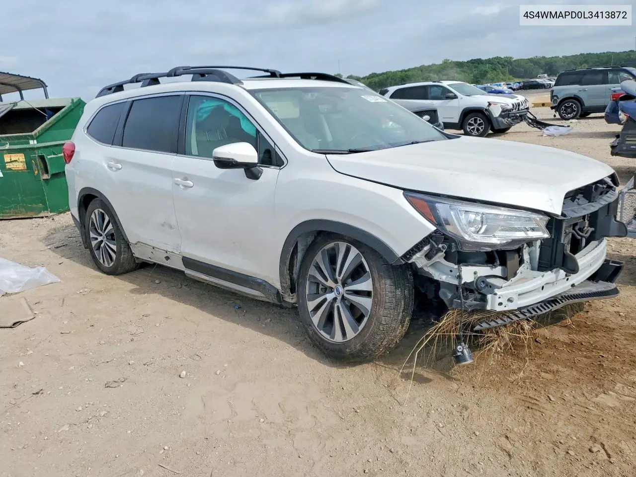 2020 Subaru Ascent Limited VIN: 4S4WMAPD0L3413872 Lot: 57720476