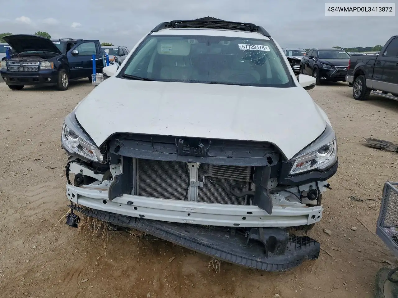 2020 Subaru Ascent Limited VIN: 4S4WMAPD0L3413872 Lot: 57720476