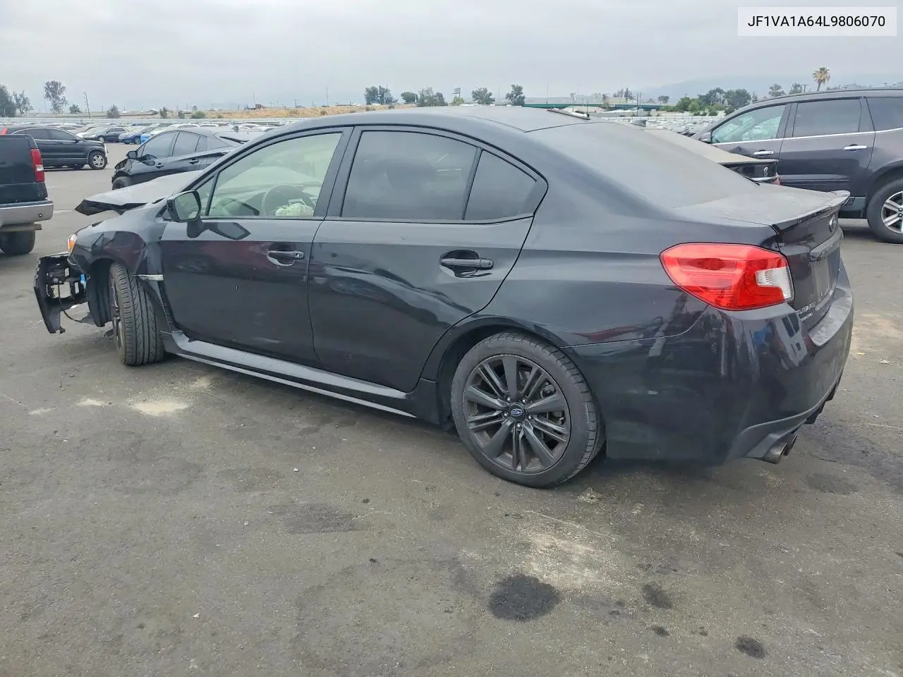 2020 Subaru Wrx VIN: JF1VA1A64L9806070 Lot: 57872516