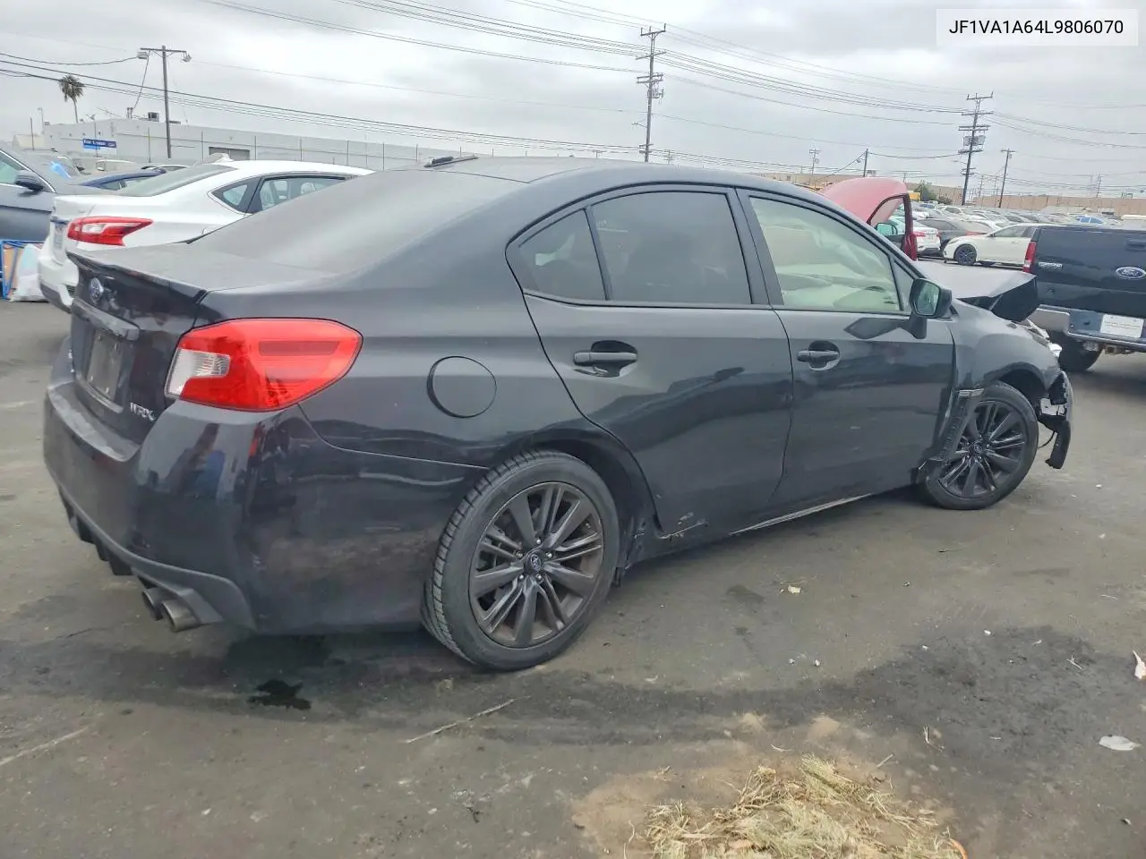 2020 Subaru Wrx VIN: JF1VA1A64L9806070 Lot: 57872516