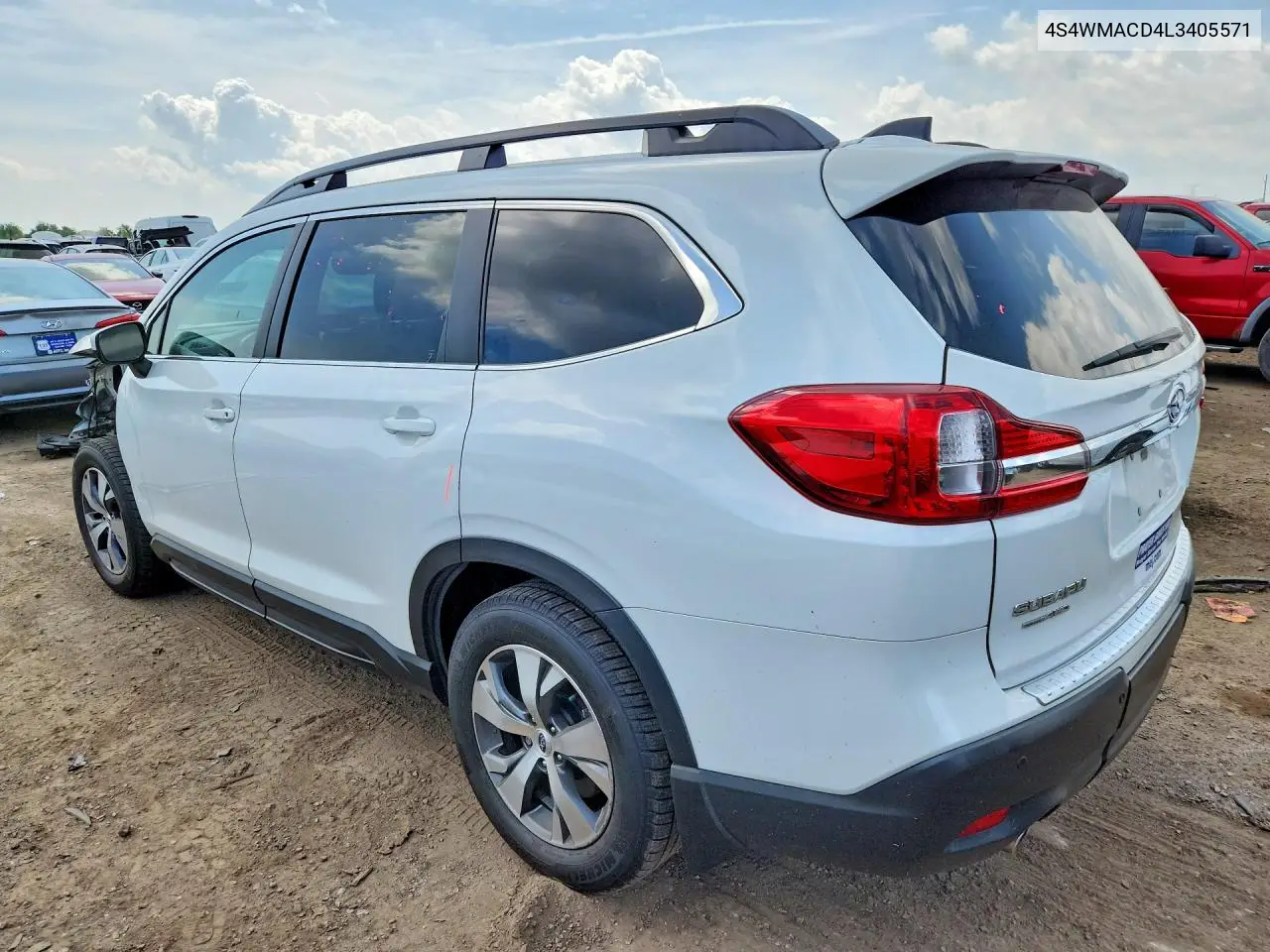 2020 Subaru Ascent Premium VIN: 4S4WMACD4L3405571 Lot: 58936366