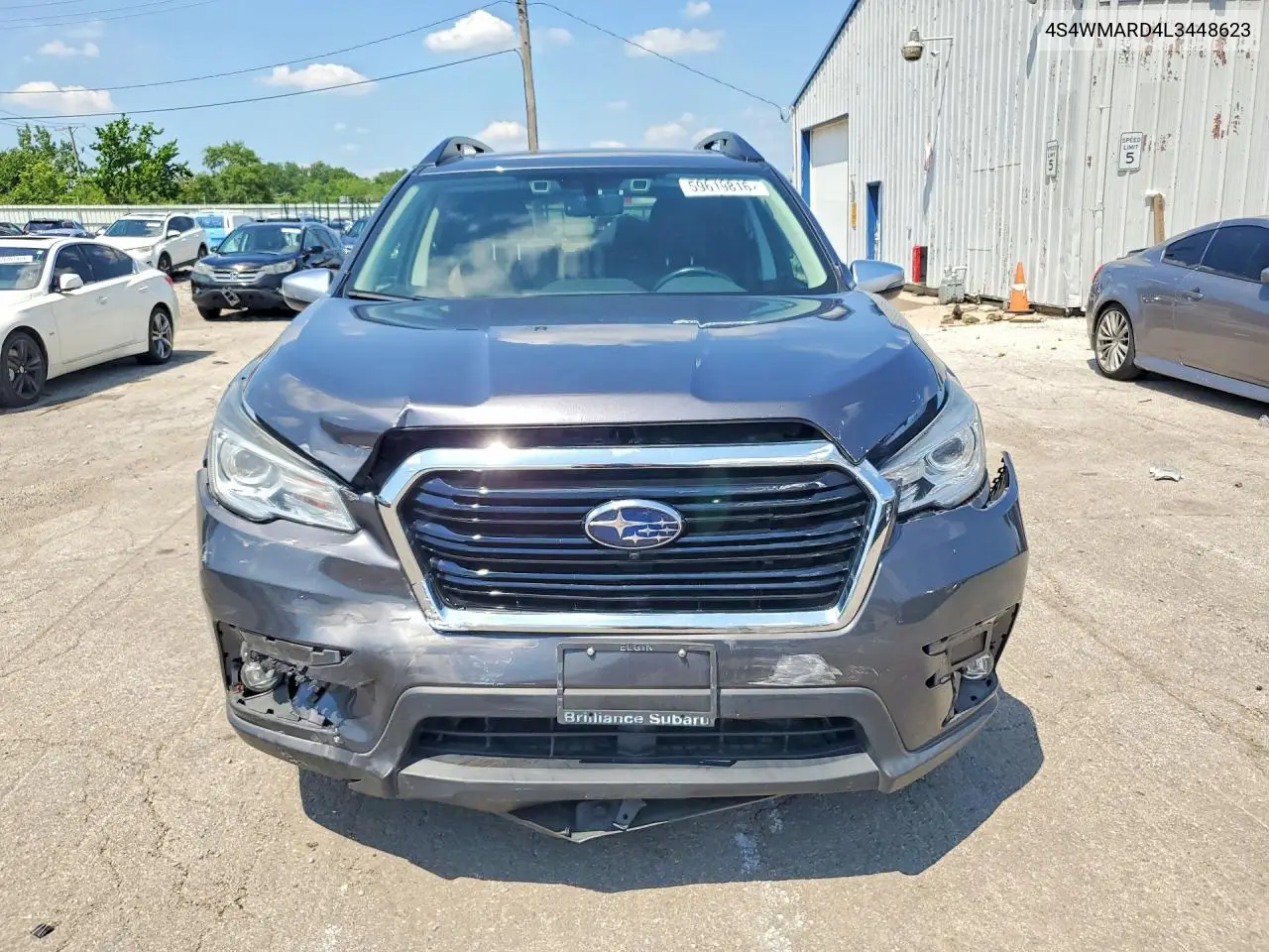 2020 Subaru Ascent Touring VIN: 4S4WMARD4L3448623 Lot: 59619816