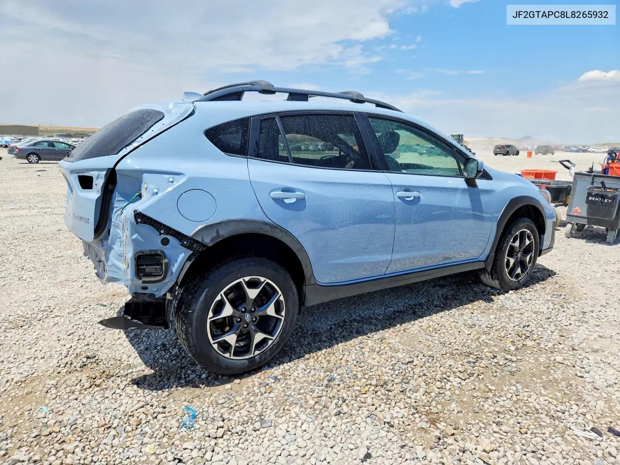 2020 Subaru Crosstrek Premium VIN: JF2GTAPC8L8265932 Lot: 61041616