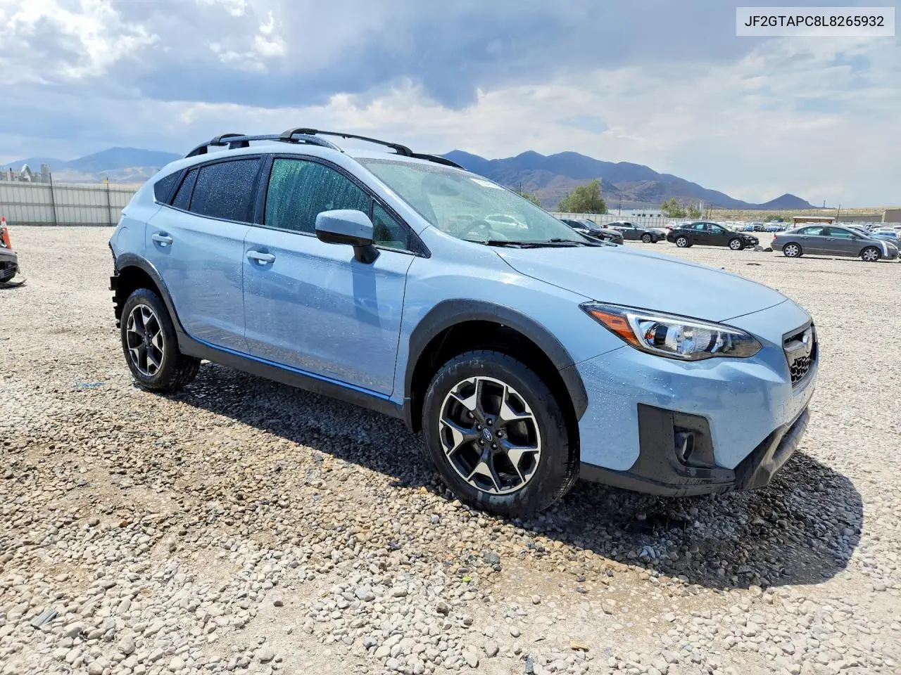 2020 Subaru Crosstrek Premium VIN: JF2GTAPC8L8265932 Lot: 61041616