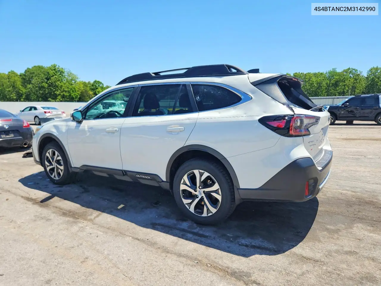2021 Subaru Outback Limited VIN: 4S4BTANC2M3142990 Lot: 53337146