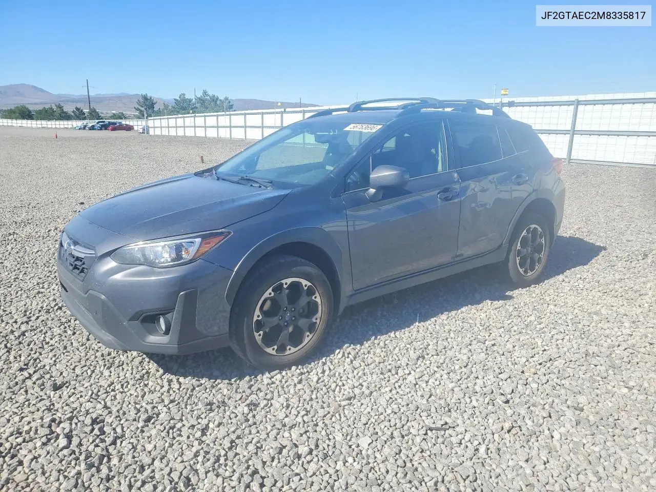 2021 Subaru Crosstrek Premium VIN: JF2GTAEC2M8335817 Lot: 56763696