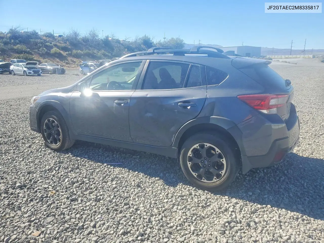 2021 Subaru Crosstrek Premium VIN: JF2GTAEC2M8335817 Lot: 56763696